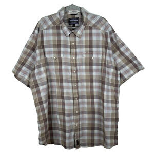 Rough Stock Panhandle Slim Mens XXL pearl snap cotton Western Cowboy